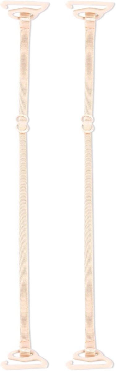 Set van 3 vervangende bh-bandjes, dun, elastisch, verstelbaar en afneembaar (5 mm breed).