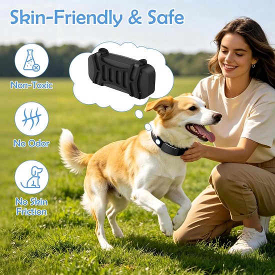 4 stuks siliconen clips, compatibel met Tractive Dog 6 GPS-hondenhalsband — afbeelding 5