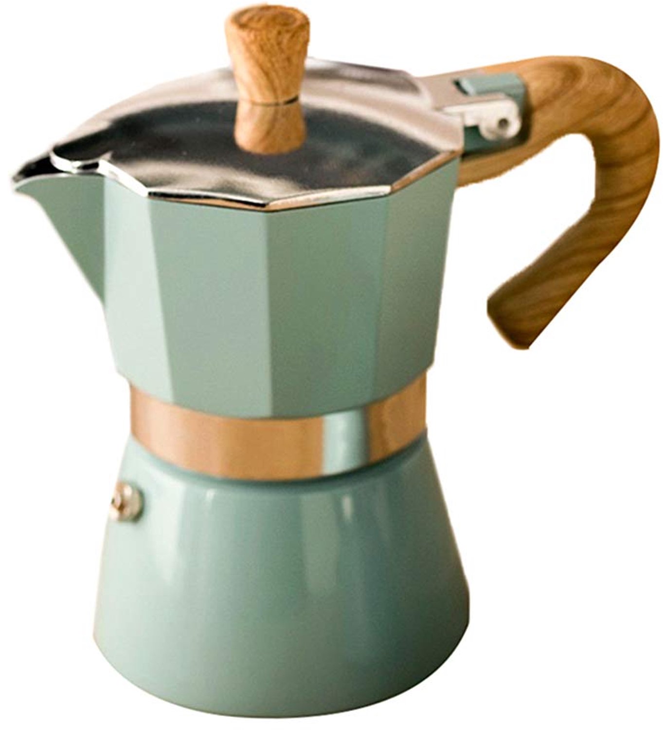 Moka Pot Koffiezetapparaat 150/300ml - Aluminium Percolator - Voor Koffie van Barista Kwaliteit - ShopVlot