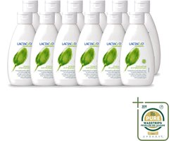 Lactacyd 12 x – Verfrissende Wasgel - 200 m - Intieme Wasgel - Frisse Geur - Geurtjes Bestrijding - Melkzuur - Menthol