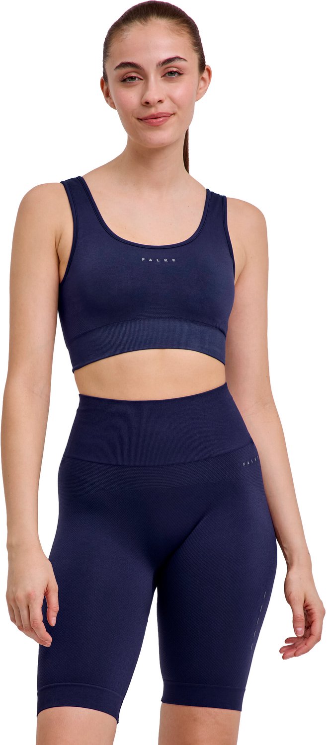 Falke Training Med Sup gemiddeld activiteitsniveau functioneel materiaal sportbeha dames blauw blauw 6116