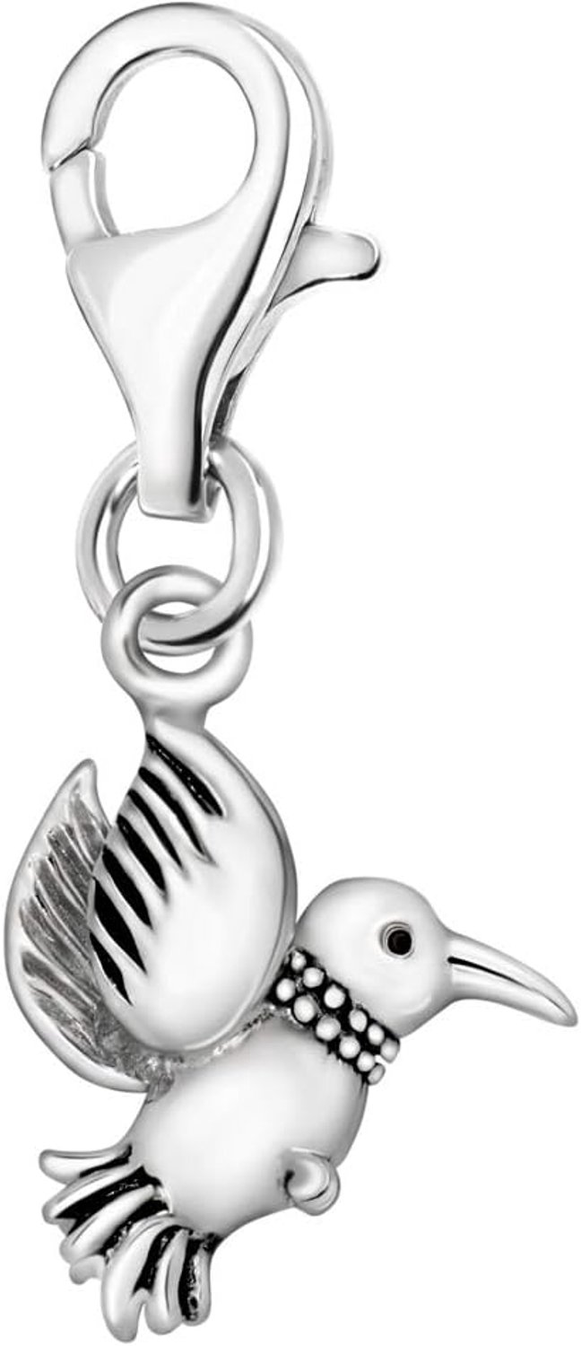 Quiges Zilveren Charm Bedel Hangers Vogels voor Armbanden en Accessoires
