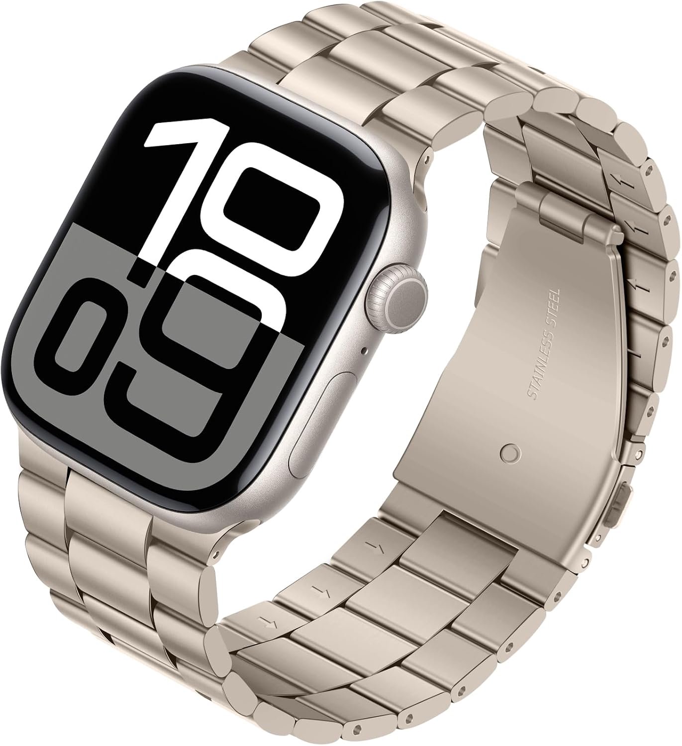 Tasikar Armband compatibel met Apple Watch Ultra 3, 2, 1, SE, Series 11, 10, 9, 8, 7, 6, 5, 4, 3, 2, 1, SE, Series 11, 10, 9, 8, 7, 6, 5, 4, 3, 2, 1, Polarster