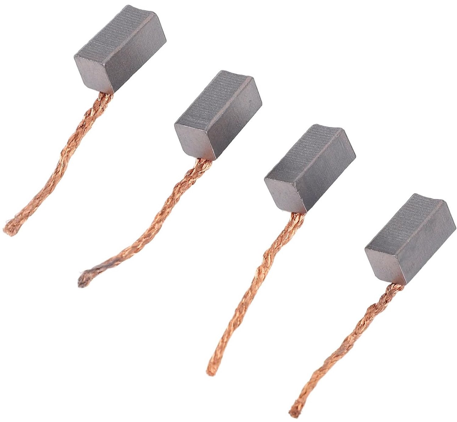 Motorborstelvervangingsset voor 1016 1025Z2 Motoren Efficiënte Koolborstel voor Elektrische Motorreparatie met 4 Stuks