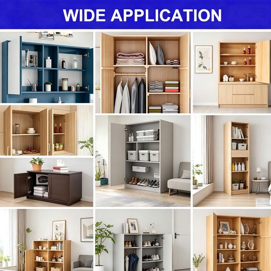 2 stuks kastschakelaar, 1 A, 250 V, aanraakschakelaar voor kast, kastdeuren, kledingkast (wit) — afbeelding 2
