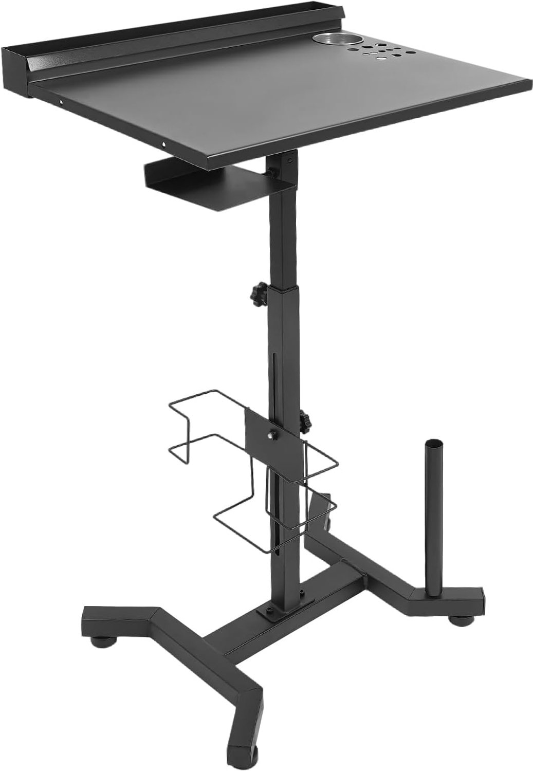 Tattoo-werkstation, tattoobureau, draagvermogen 6-7 kg, instelbaar hoogtebereik 68-92 cm, voor gezinnen, kapperswinkels, spa's, schoonheidssalons