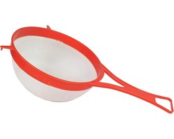 Tredoni Fijne Nylon Mesh Strainer Zeef - Kunststof Meel Zeef, Kaneel/Suiker Poeder Spreider