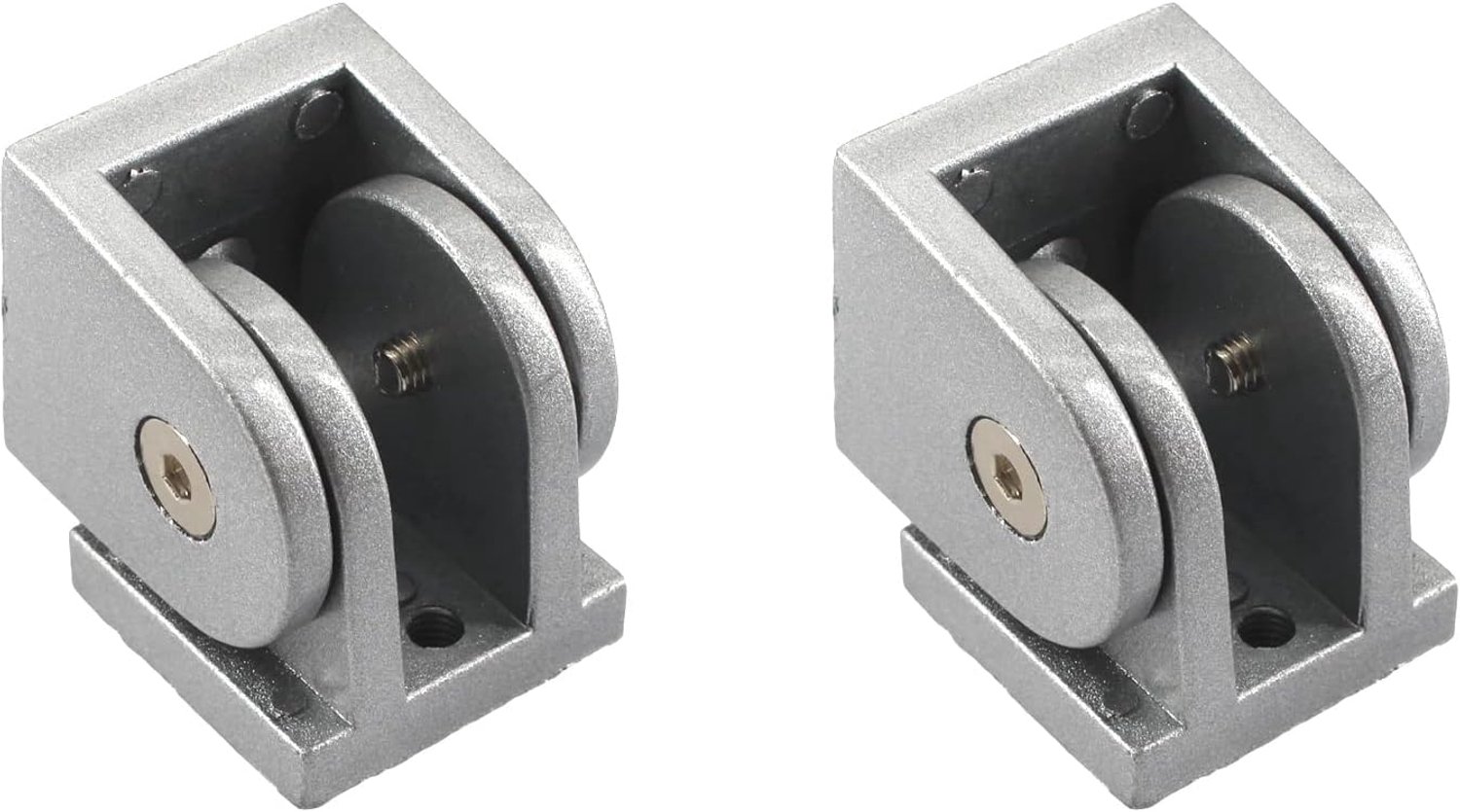 Aluminium profiel verbinding connector 4040 - 2 stuks - zinklegering - 180 graden draaibeweging - ShopVlot