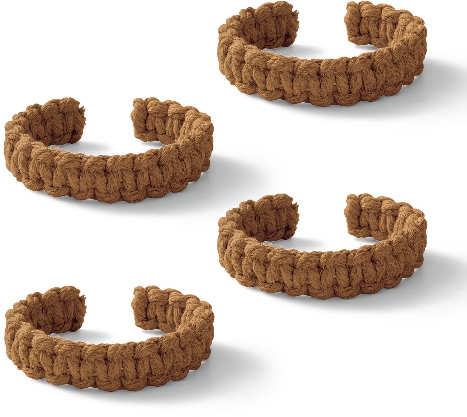 Gordijnhouder bruin - gordijnen touw tiebacks - elegant design - eenvoudig in gebruik - ShopVlot