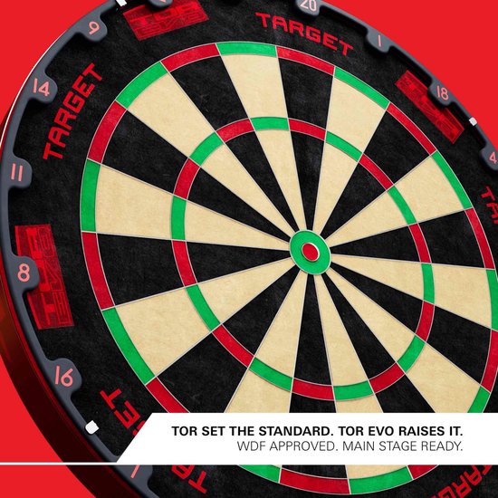 Target TOR EVO - Professioneel Dartbord van Target — afbeelding 3