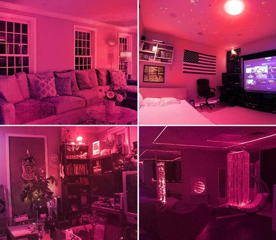 20 stuks E27 gekleurde ledlampen peervorm kleurrijke druppellamp gloeilampen biertuin lichtketting feestverlichting roze — afbeelding 4