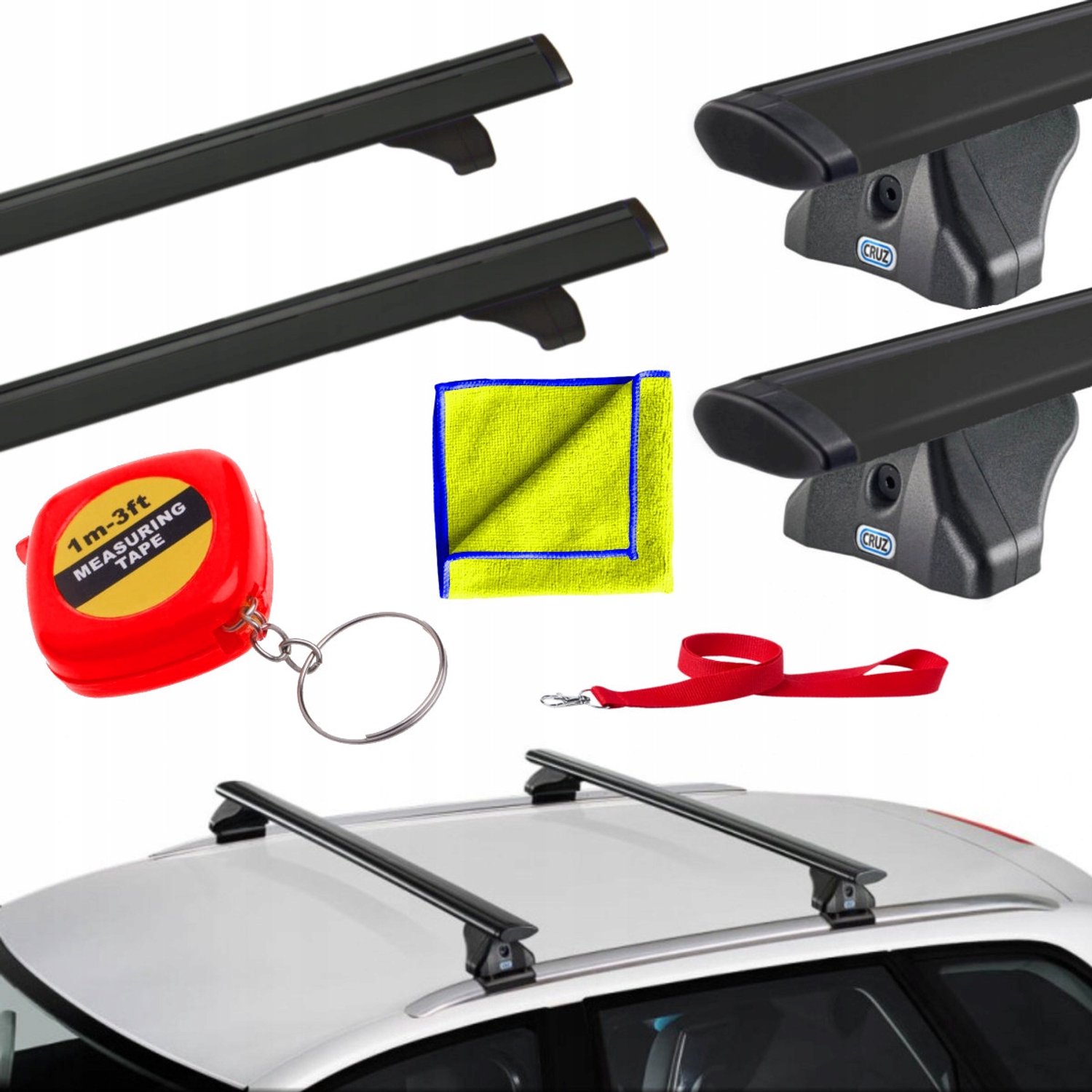 Dakdragers CRUZ Airo FIX Dark Opel Insignia II B (2017+) Kombi