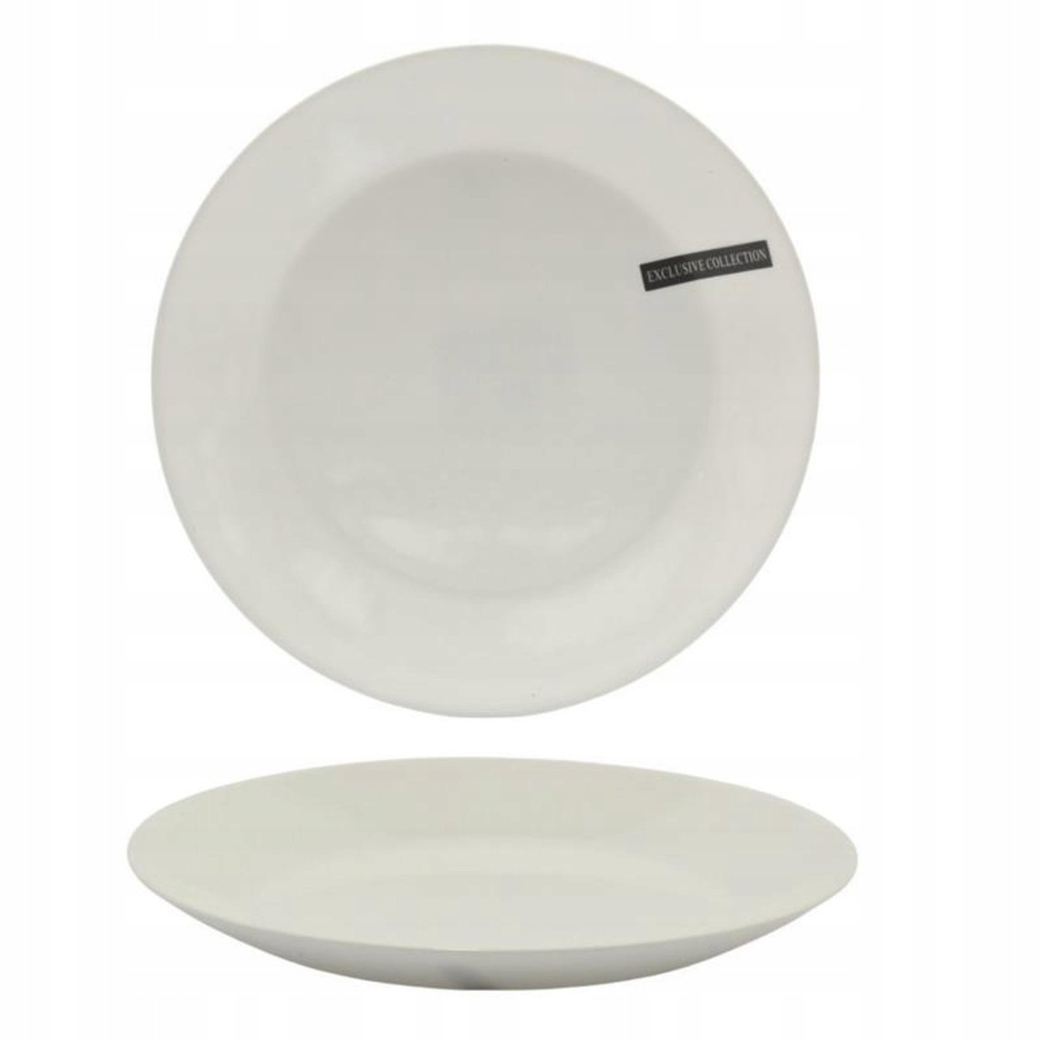 Blanca Plat Bord 24cm Wit Gehard Glas