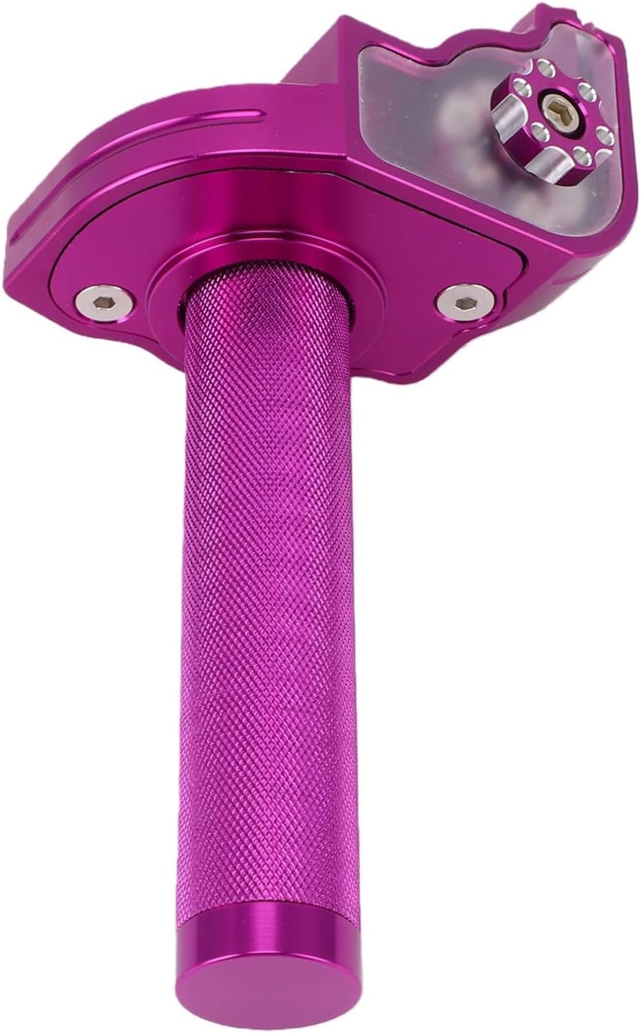 Motorfiets Gasgreep 22 Mm Aluminium Quick Twister voor (Paars)