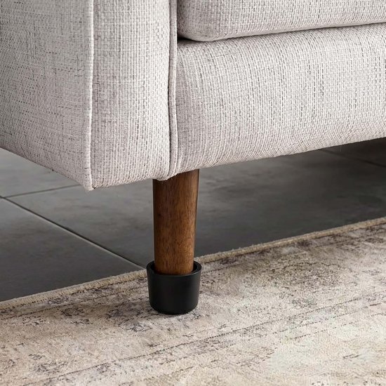 24 stuks meubelpoten, stabiele PE-kunststof meubelpoten, antislip, robuuste poten voor meubels voor huishouden, kast, tafel, bank, reserveonderdeel — afbeelding 2