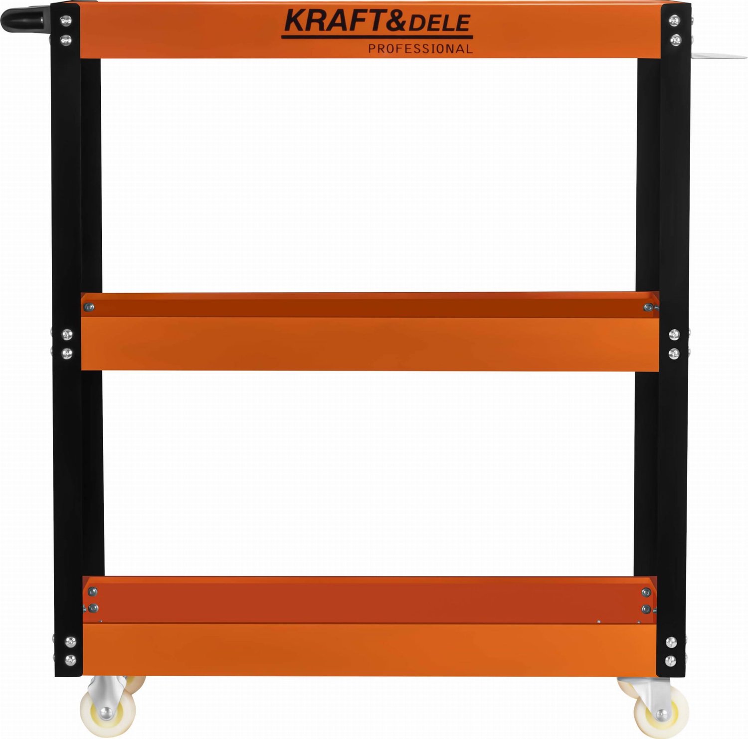 Werkplaatswagen 3 plateaus, staal, KD1092