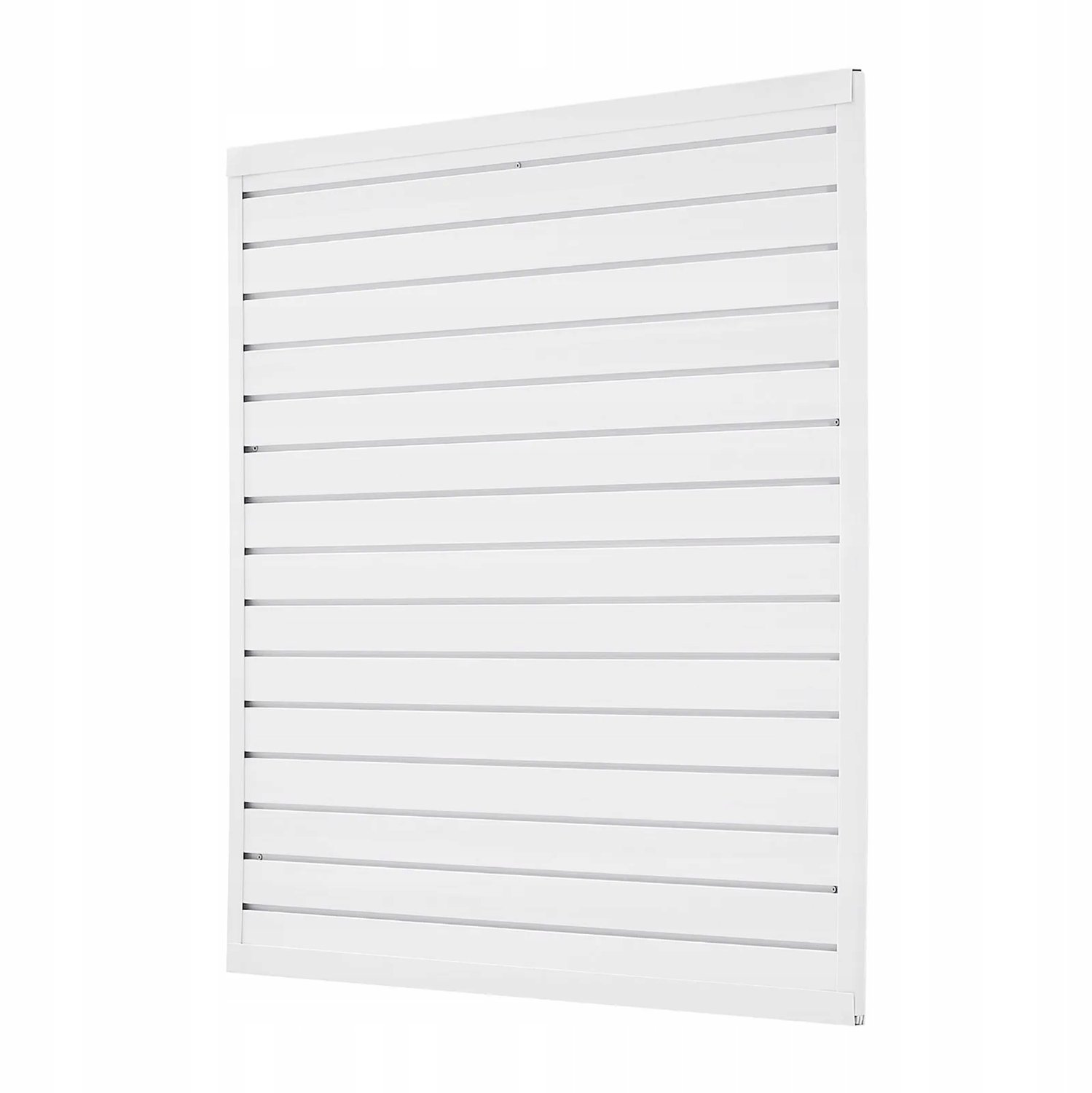 PVC Wandpanelen 123x123cm Wit Modulair voor Garage & Werkplaats