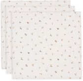 Jollein Hydrofiele Doek Small - 70x70cm - Animals Friends - 3 Stuks