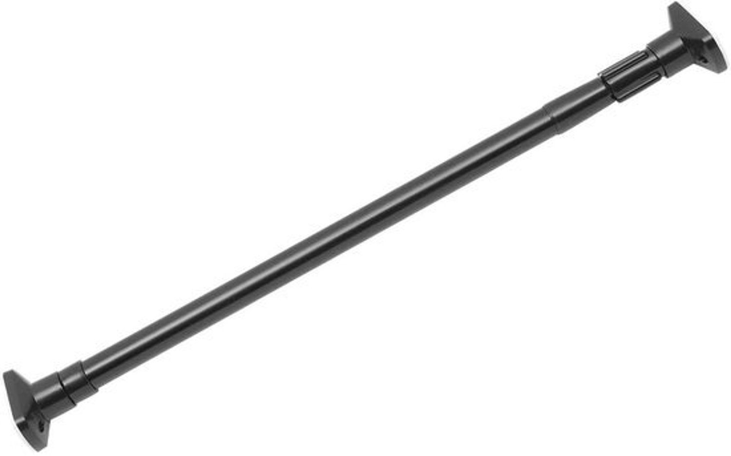 Gordijnroede - Kledingstang - Voor ruimteverdeling - Verstelbare lengte - 52 cm - Zwart