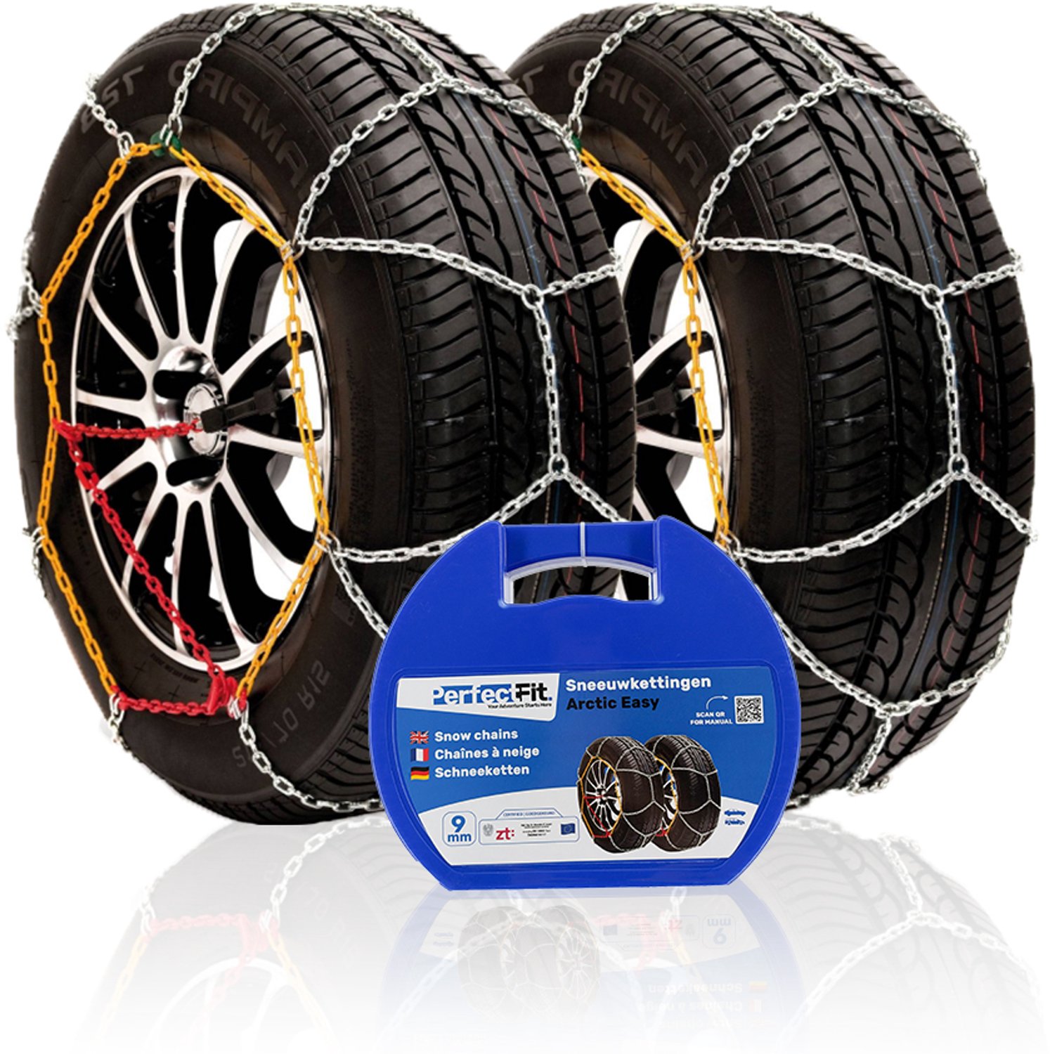 Sneeuwkettingen Perfect Fit personenwagen 9mm - 285/30R18