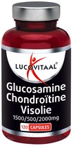 Lucovitaal Glucosamine Chondroïtine Visolie 120 capsules