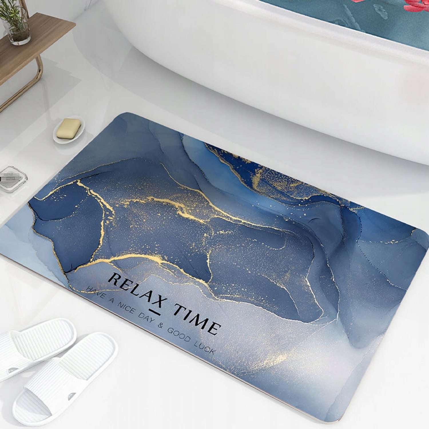 Badkamermat Diatomeeënaarde 40x60cm Sneldrogend Antislip