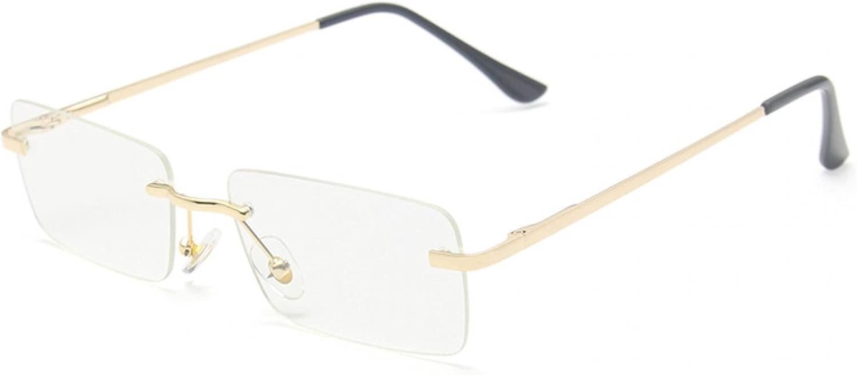 Randloze Zonnebril Vrouwen Designer Mode Gradient Zonnebril Shades Snijlens Dames Frameloze Brillen-C12