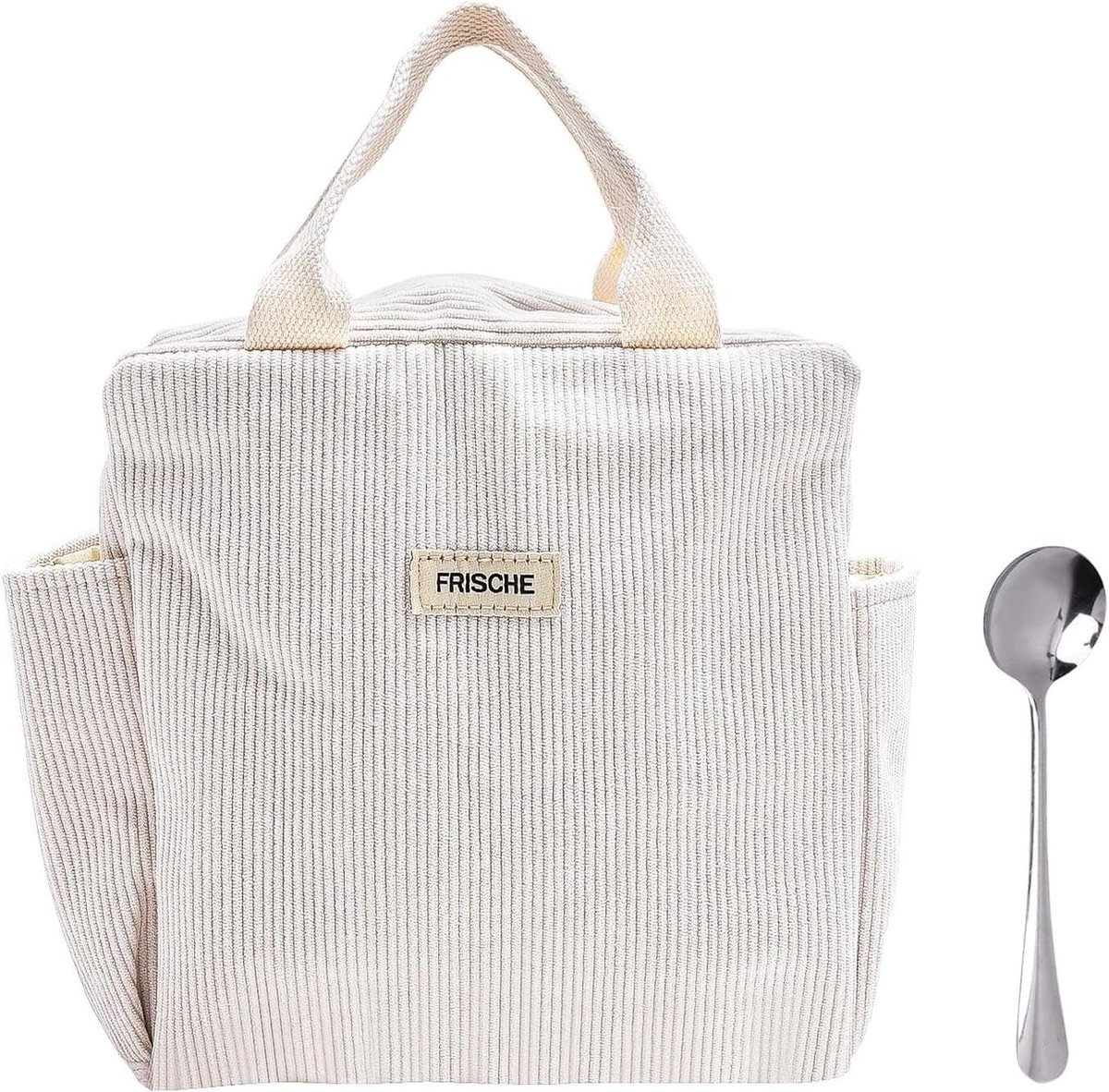 Isolerende Lunchbox voor Vrouwen - Herbruikbare Koeltas van Katoen - Lekvrije Thermos Lunchbox met Grote Capaciteit en Stijlvol Ontwerp