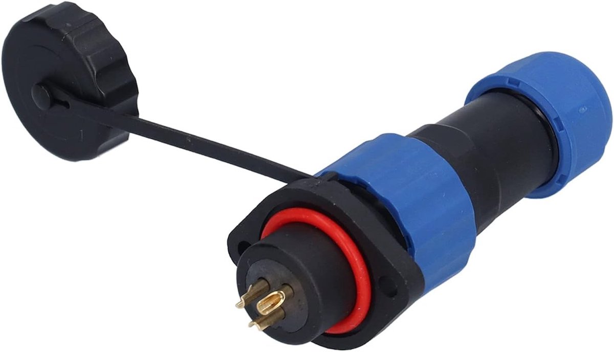 Waterdichte Antioxidant Aviation Stekkers en Connectoren met Flens voor 3 Kernen (380V 10A)