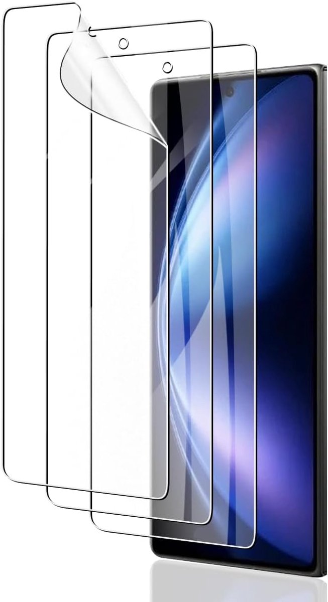 Displaybeschermfolie voor VIVO X Fold 5, 3 stuks, hydrogel, transparant, HD, zacht, TPU-folie, krasbestendig, anti-olie, displaybeschermfolie voor VIVO X Fold 5