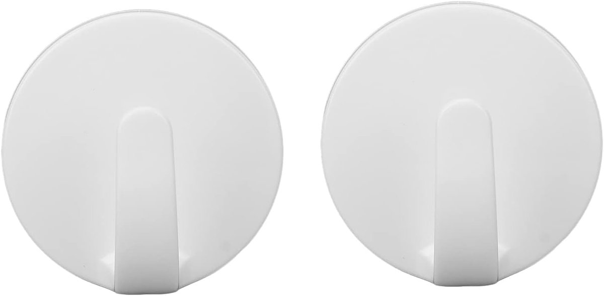 Magnetische haken, flexibele waterdichte magnetische hanger Sterke magnetische haken voor keuken en koelkast (wit)