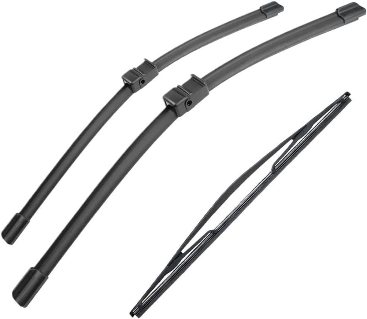 Ruitenwisserset voor Citroën Xsara Picasso 1999-2010, 26" + 26" + 16", 3-delig, voor en achter