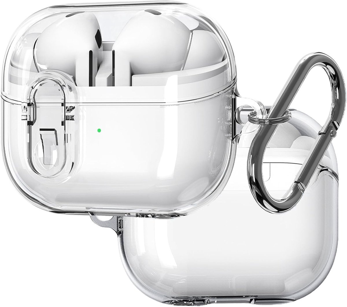 Duurzame TPU Hoes voor Galaxy Buds 3 en Buds 3 Pro met Veilige Sluiting en Transparante Afwerking