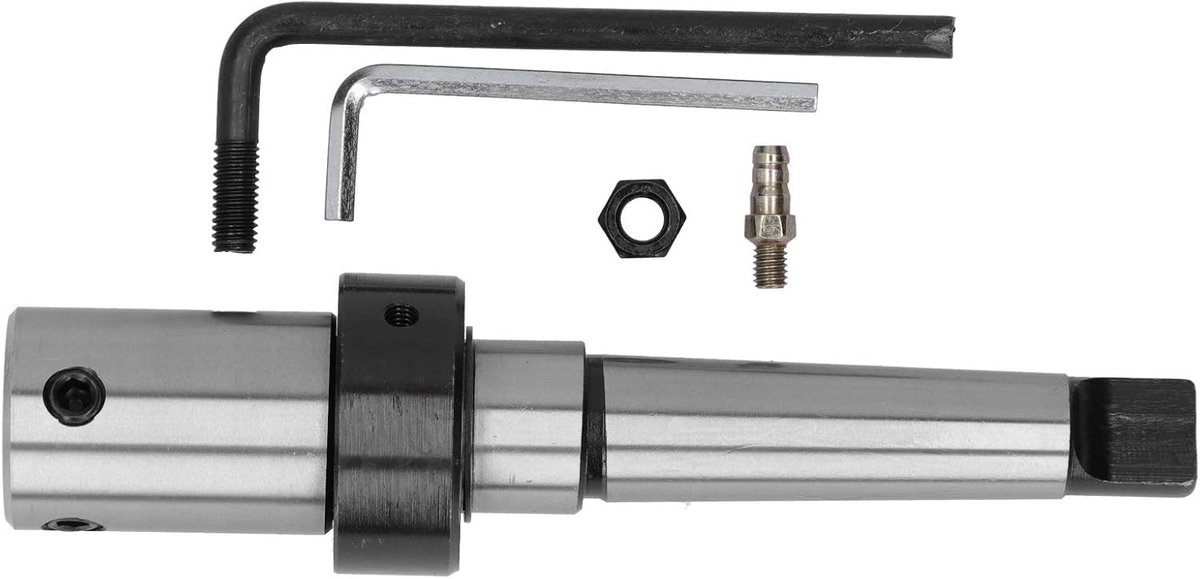 Houder voor annulaire cutters met Morse 3 (MT3) en 3/4" Weldon shank met koelsysteem voor magnetische boormachines en verticale boring