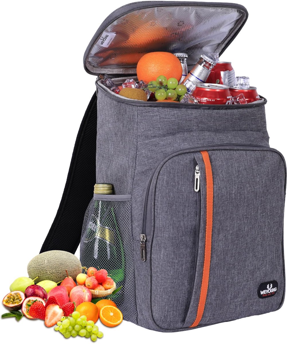 Koelrugzak 22 liter - waterdichte rugzak - ultralicht - ideaal voor picknicks - ShopVlot