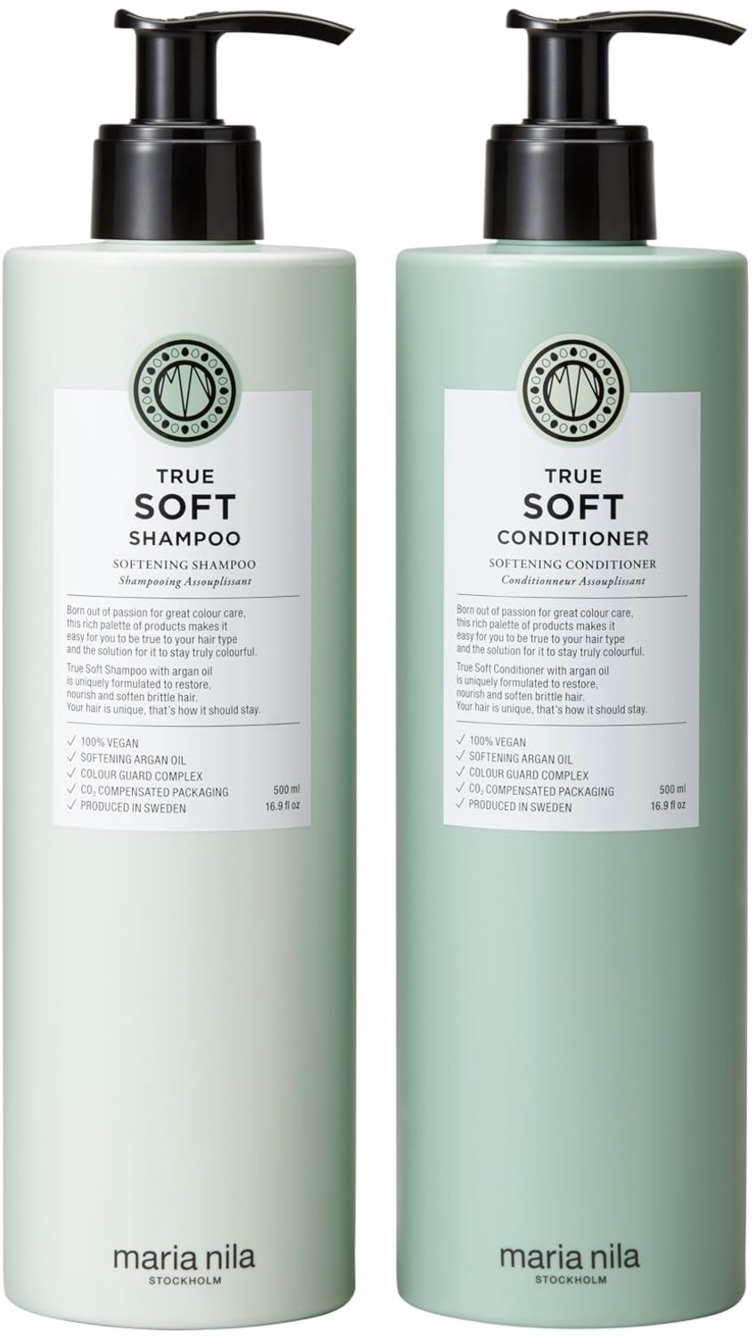 Shampoo en Conditioner Set voor Droog Haar met Arganolie