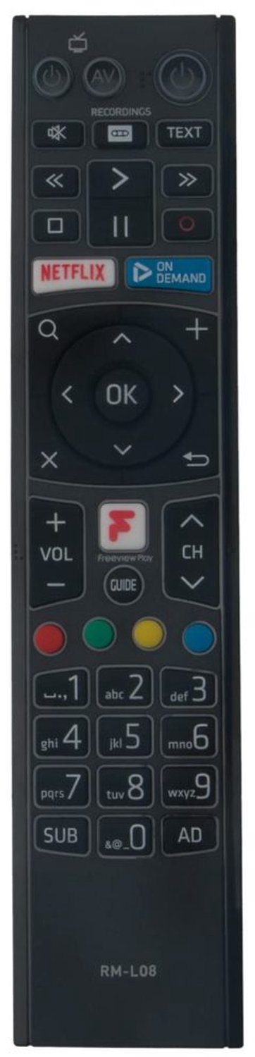 Vervangende Afstandsbediening voor Humax TV Recorder