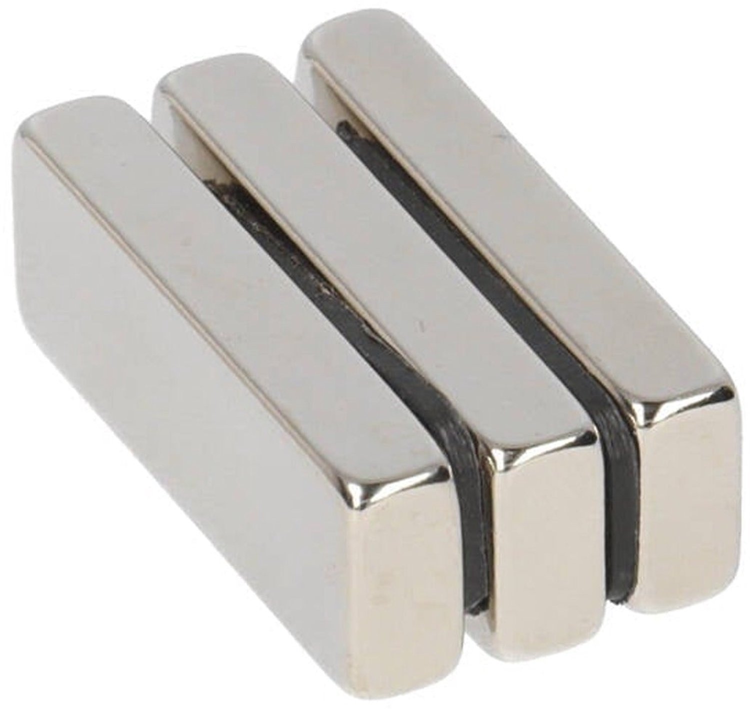 Neodymium Blokmagneet 30 x 10 x 7 mm N45 NiCuNi – 4 stuks