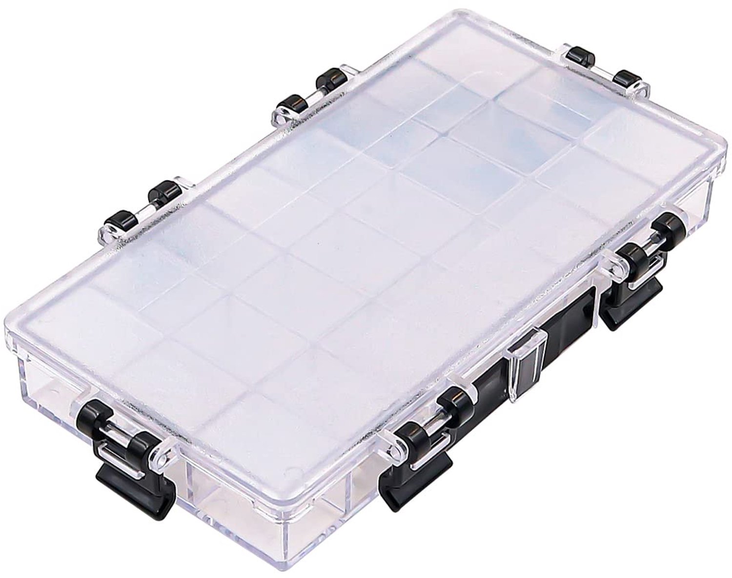 Plastic Aquarelbox - Luchtdichte Verfdoos met 24 Ruimtes