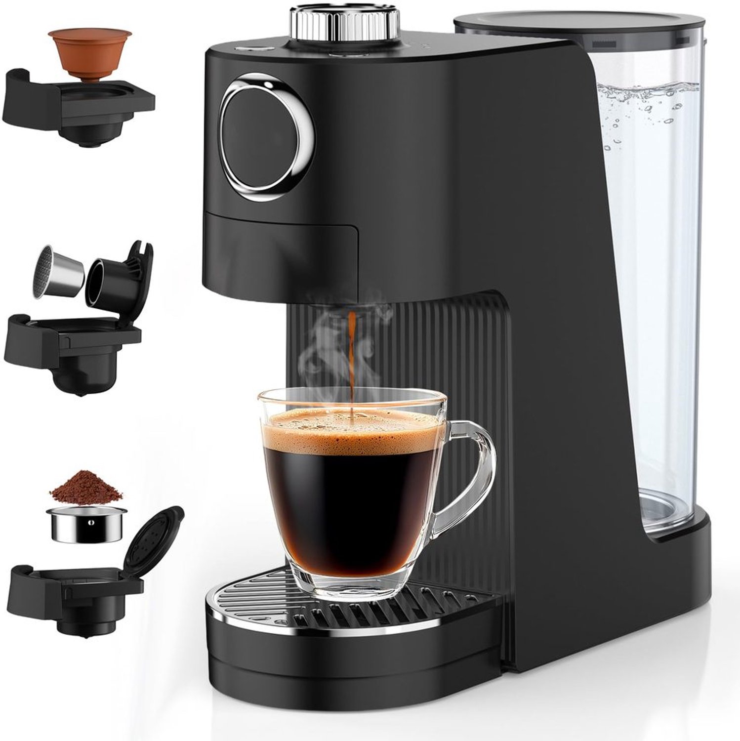 3-in-1 Espresso Machine met 20 Bar Druk