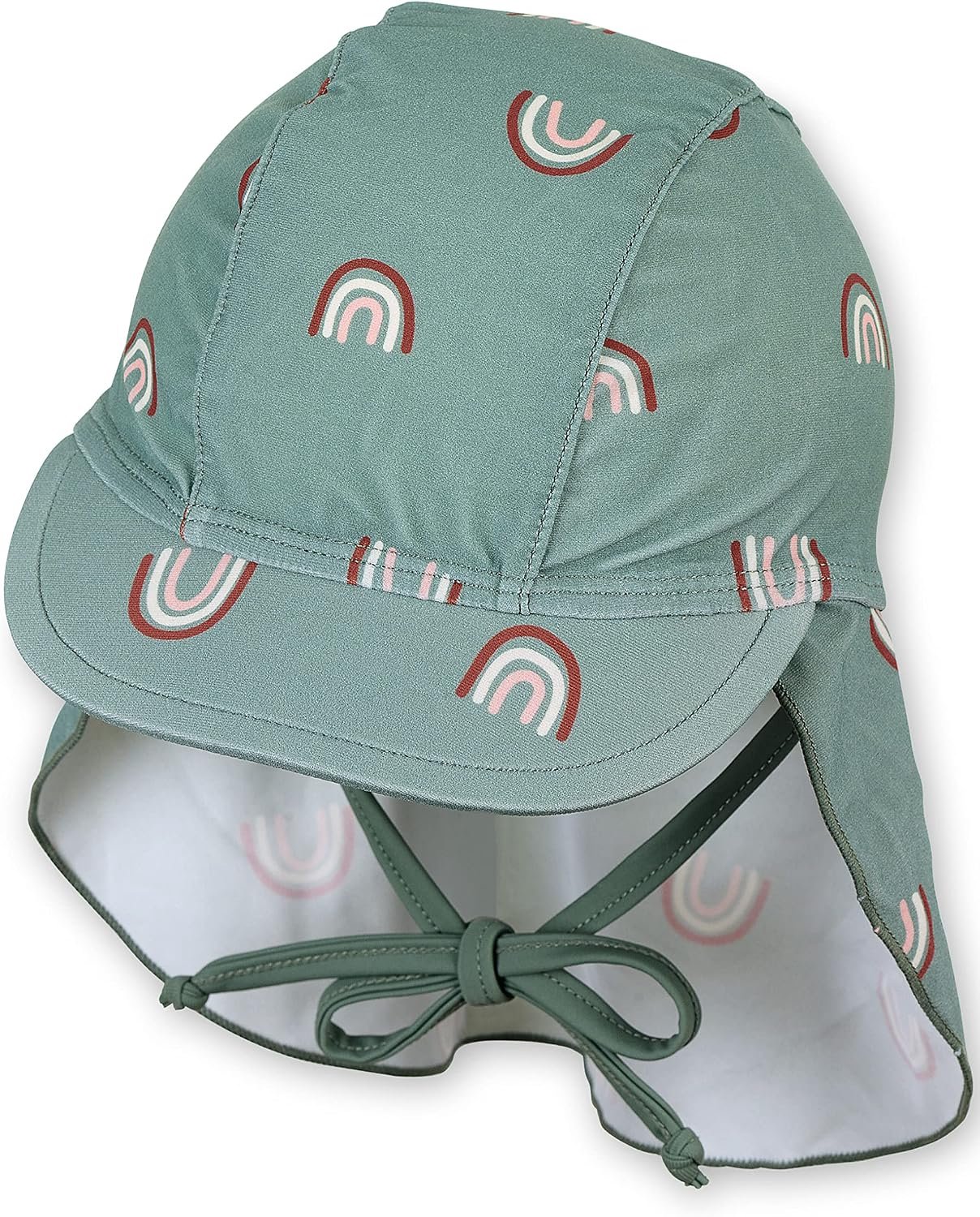 Sterntaler Baby Zonneklep met Nackenschutz - UV 50+ Regenbogen