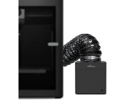 HEPA en koolstoffilter systeem voor 3D printers, ideaal voor ASA/ABS, compacte geurneutralisator voor een gezonde 3D-printomgeving thuis