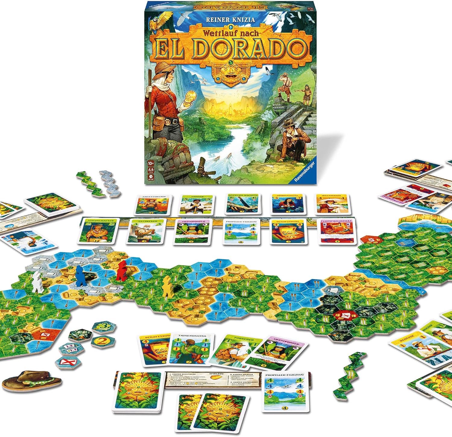 Ravensburger Race to El Dorado: Strategisch Bordspel voor 2-4 Spelers