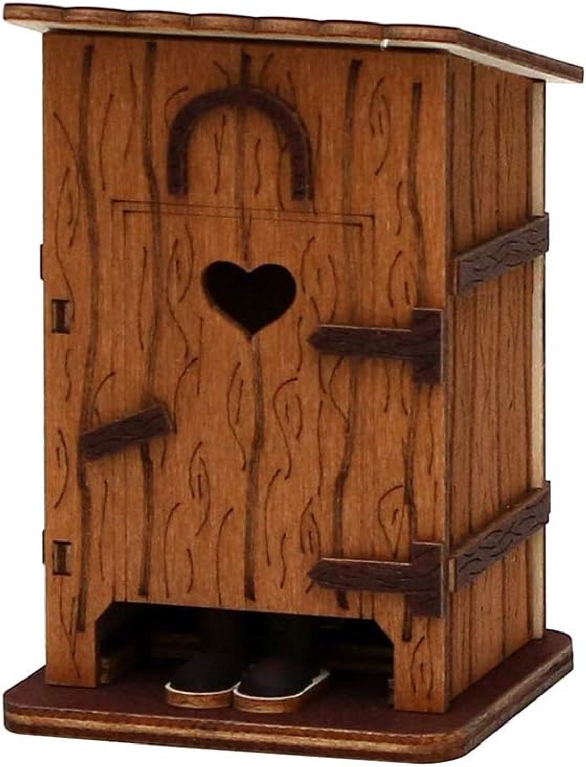 Rookfiguur Heks, Bosvrouw, Mosman - Houten Figuur 20 cm