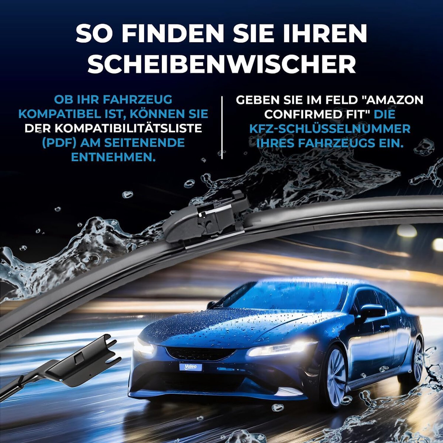 Valeo - Valeo Silencio flatblade VF950 - set ruitenwissers – foto 6
