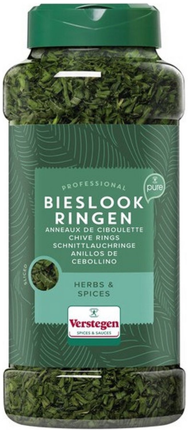 Verstegen - Bieslookring Gesneden - 60 gram - Omdoos 6x