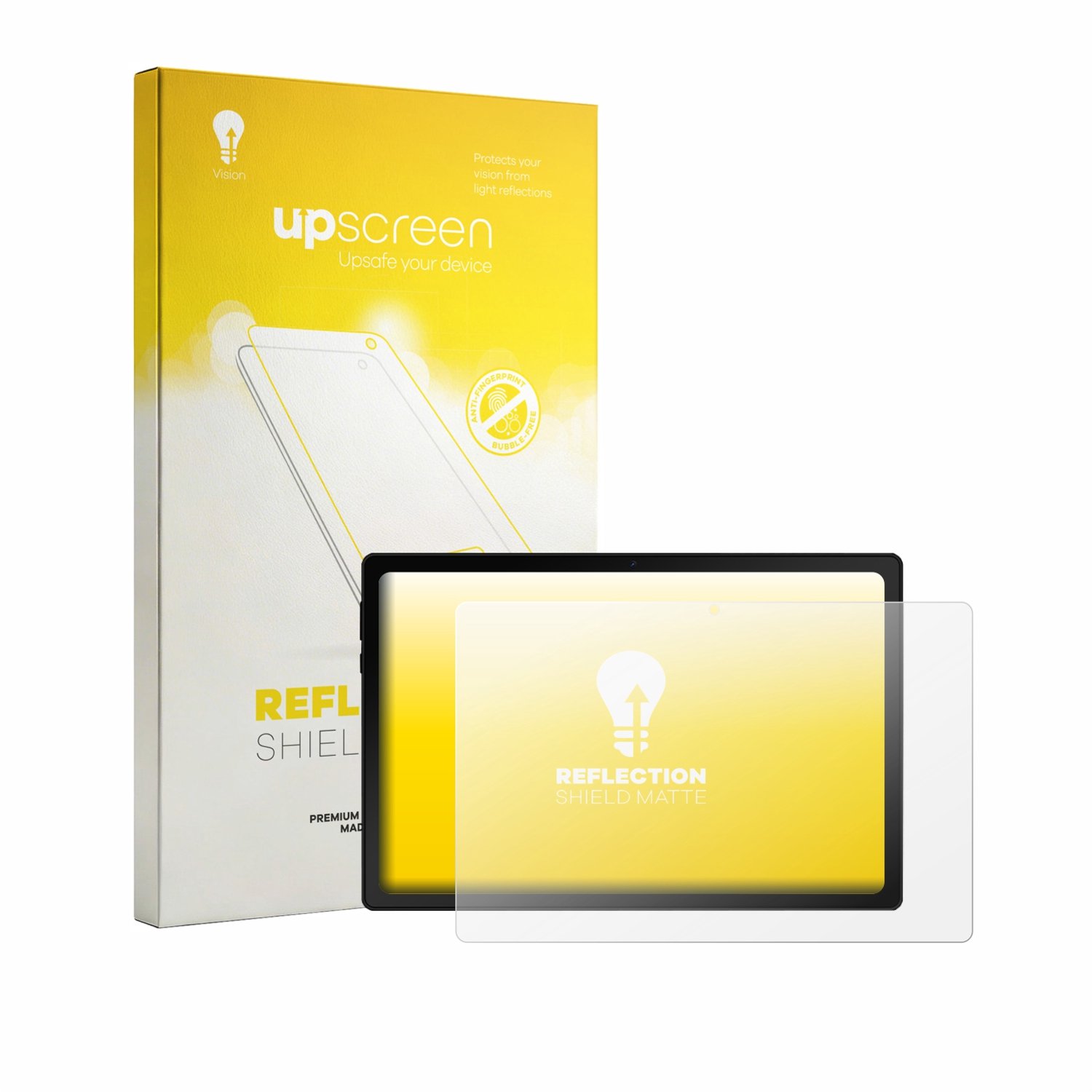 upscreen - Screenprotector voor Mutsay MTSKB10L-BJ 10" - Folie Beschermfolie anti glare matte