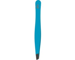 Pincet Blauw Schuin - Precisie & Comfort voor Haarverwijdering