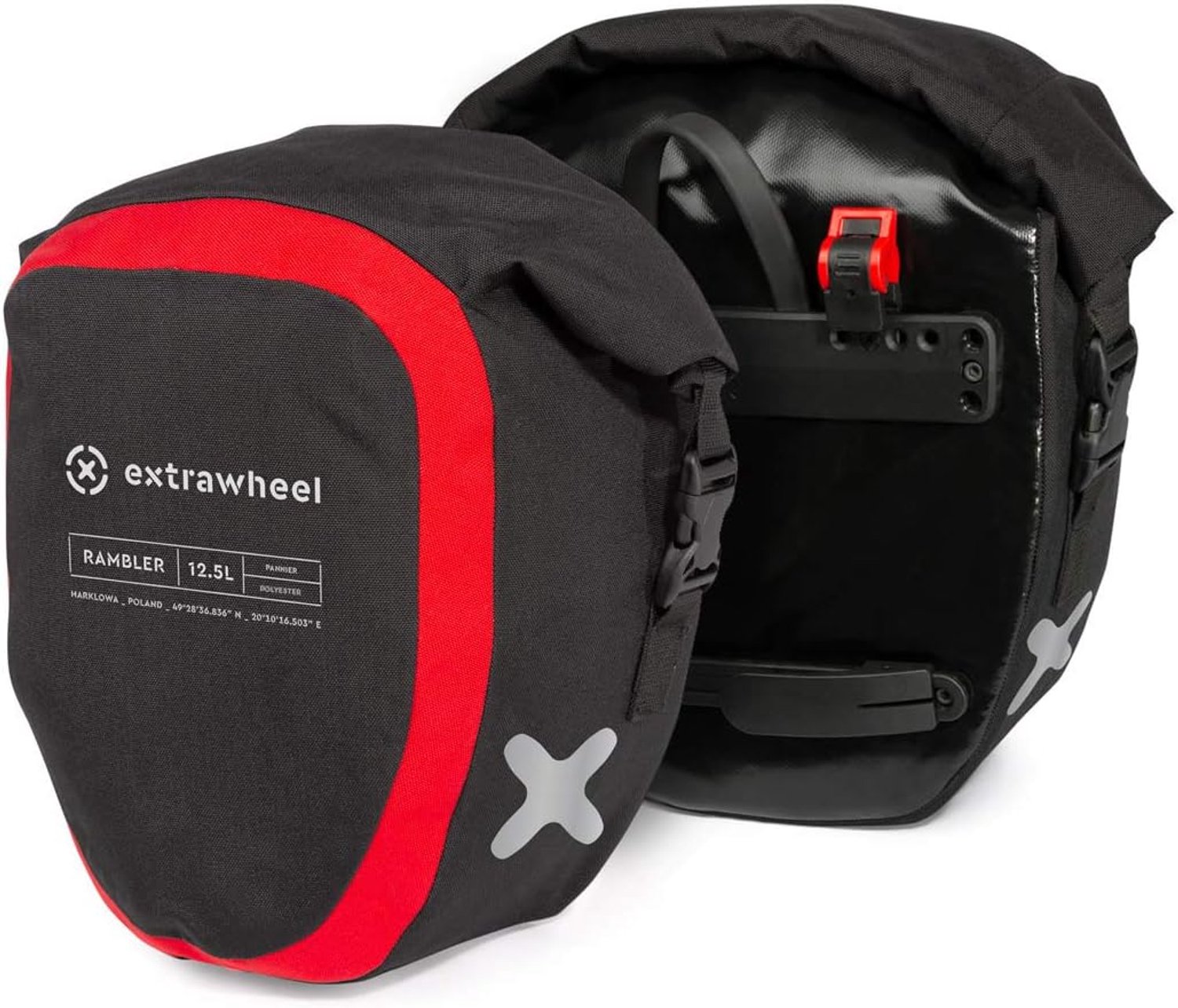 Extrawheel Fietstassen Set (25/50L) - Waterdicht, KlickFix