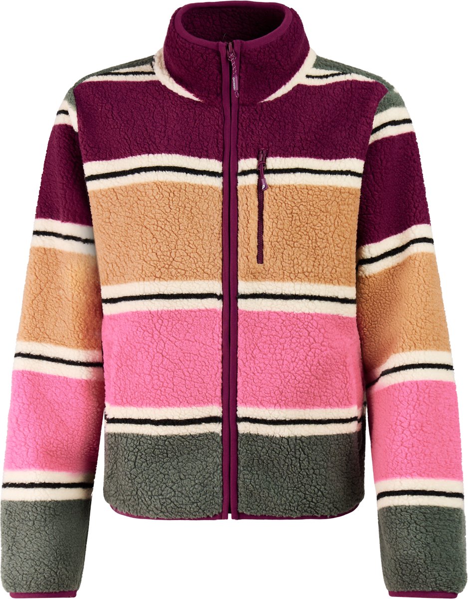 Protest PRTWiba Vest Dames Fleece Rits Evergreen
